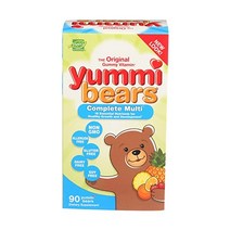 멀티비타민 Hero Nutritionals Yummi Bears Multi-Vitamin and Mineral Fruit - 90 Gummies
