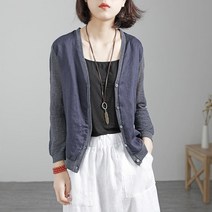 하늘비즈 여성 여름자켓 린넨 마자켓 정장자켓 여성상의 야상