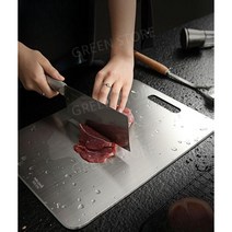 스테인레스 양면 도마 스텐 스텐도마 특대형 한일, SUS316대형항균스테인리스도마표준형미끄럼방지패드보내기