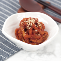 무말랭이무침 무우말랭이무침 보쌈 200g 350g 500g, 무말랭이 500g