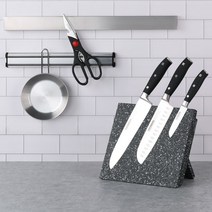 fking 마그네틱 칼보관함 칼꽂이 보관 거치대, 풀스텐 자석 칼꽂이 40cm, 1개