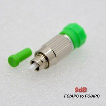 10PCS FC / APC Male Female Single Mode SM Fiber Attenuator Connector Fixed Type value 0-30db Optiona, 09 9dB_01 라인 커넥터