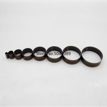 가죽 공예 도구 세트 펀칭 치즐 외 외 일본 스틸 블레이드 원형 커터 DIY 라운드 작은 벨 다이 커팅 나이프 핸드 펀치 금형 15-60mm, 65mm
