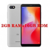 오리지널 샤오미 레드미 6A 스마트폰 5.45 인치 3GB RAM 32GB ROM MTK6762M 쿼드 코어 13.0MP 안드로이드 8.1 3000mAh 4G L, Add 128GB TF Card, 2GB RAM 16GB ROM