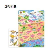 마미북 연두팡 붙였다 떼었다 스티커 벽그림 - 공룡, 연두팡 붙였다 떼었다 스티커 벽그림/공룡