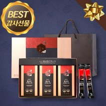 국산 6년근 홍삼정 진액 스틱 홍삼 건강기능식품 엄마 아빠 장모님 장인어른 시아버지 시어머님 생일 생신 남자 여자 친구 부모님 예비 사돈 시댁 첫인사 설 추석 명절 새해 선물 추천, 3개, 30포
