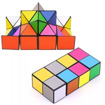 크리 에이 티브 DIY 2 1 요시모토 큐브 매직 큐브 장난감 키즈 남성 여성 인피니티 큐브 선물 아이디어에 대한 puzzel 게임을 진정|Magic Cubes|, 1개, 단일, 단일