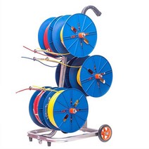 대형 스탠드 3단 케이블 선통대 전기 전선 전통대, 상세 페이지 참고, 6 디스크