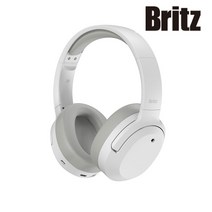 브리츠 유선 무선 노이즈캔슬링 블루투스 헤드폰 BT4000 ANC, BT4000 ANC 화이트
