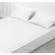 국산 침대 매트리스 미끄럼방지 패드 매트 이불 침대패드, 카페드 겸 패드 SS-화이트