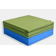 안전매트 낙법 덤블링 체조 매트 접이식 육상 체육관 태권도, 2mx1mx10cm  레드