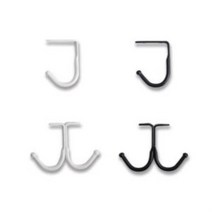 철물 고리(천정용 J고리)택옵션, 블랙_싱글