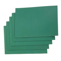 YSSHOP 5x 조각 고무 플레이트 판화 diy 공예 인쇄 잉크 스탬프 블록 조각사 용 고무 시트 조각, 21x29cm, 녹색
