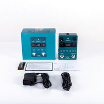 FLAMMA-FS21 드럼 머신 루퍼 기타 Effcts 페달 160 분 루퍼 100 드럼 그루브 지원 LED 스크린으로 소프트웨어 편집, FS21 UK