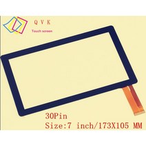 수프라 M722 태블릿 PC 용량 성 터치 디지타이저 센서 용 블랙 7 인치, 01 Black