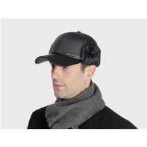 무료배송!! 마트정 BEST로고 남성 귀마개겸용 방한모자 겨울모자 중노년모