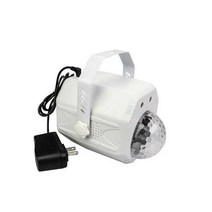 크리스탈 미러볼 레이저 파티룸 노래방 홈파티 나래바, 레이저 매직 볼 2-in-1 (흰색) +리모컨