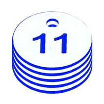 양봉 용품 Dia 35CM 축산 농장 벌집 상자 순차 번호 태그 정원 동물 마커에 대 한, 없음, B+NO. 1 - 50