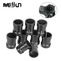 자전거핸들높이 조절 2 자전거 핸들 바 직경 어댑터 25.4 31.8 설치 조리개 조정 도로 자전거 줄기 31.8 25.4 로 변환, 없음