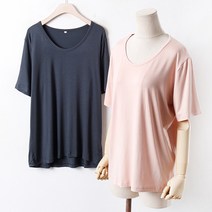 DWW1733 데일리 프리 반팔티 데일리반팔티 빅사이즈 여성의류 미시옷 임부복 큰옷 여자티