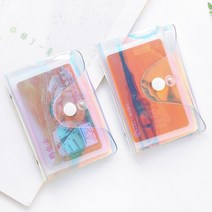 홀로그램 수납팩 다용도 앨범 포카 카드 지갑 명함
