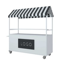 판촉 테이블부스 매대 행사 푸드트럭 플리마켓 가판대, 스카이블루 130x60x200
