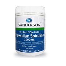 센더슨 유전자조작하지않은 하와이안 스피루리나 1000mg 300정