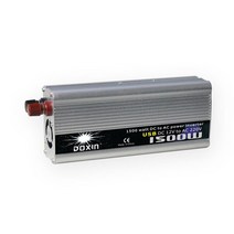 알루미늄 자동차 인버터 12V 220V 1500W 2000W DCAC 전압 변환기 수정 된 순수 사인파 전력 전송 전기, 01 500W_02 24V_02 220V 50Hz