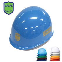 D [국제 안전모 MP 자동] 12색상 원형 외부충격강화 안전모자 안전 모자 건설현장 사계절 안전용품 DO, 적색