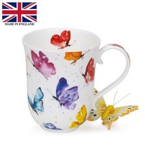 [호주발송] Dunoon 두눈 – Braemar Bone China Mug Flight of Fancy (Made in England) – 브래마 본 차이나 머그 플라이트 오브 펜