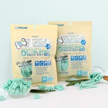 포켄스 강아지 덴탈스틱 후레쉬 칼슘 큰별 M 덴탈껌 220g