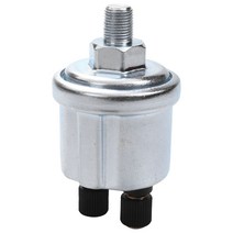 유니버설 VDO 오일 압력 센서 0 ~ 10 바 1/8 NPT 발전기 부품 10mm 승무원 플러그 알람 압력 센서 오일 압력 감지 플러그, 하나, 은, 1개