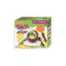 도너랜드 미니어쳐 만들기 점토놀이 천사점토 토핑 피규어 수지점토, 18.빠네파스타