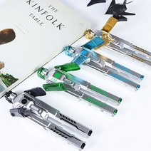 근이몰 변형 로봇 로보트 특이한 선물용 볼펜 젤펜, 블루