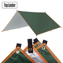 3x5m 3x4m 태양 보호소 텐트 tarp beach 방수 그늘 야외 캠핑 해먹 레인 풀 tarpaulin garden tourist awning canopy, 초록, 협력사