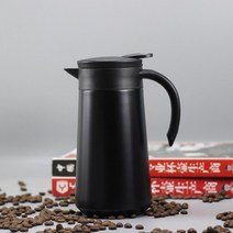 보온 보냉 주전자 800ml 이중 벽 진공 플라스크 스테인레스 스틸 열 절연 냄비 커피 차 병, 02, 0.8리터