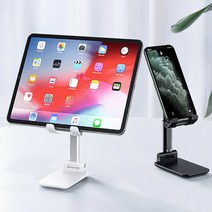 qr코드 단말기 방역패스기계 거치대 큐알코드 태블릿 식당 전자출입명부 단말기 휴대폰스탠드, 화이트