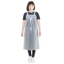 방수 오일 방지 앞치마 주방 여성 가정용 요리 패션 사용자 정의 로고 인쇄 작업 남성 성인 투명 허리, 싱글 사이즈, 4