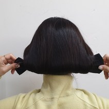 3초 올림머리 와이어 당고머리끈 블랙