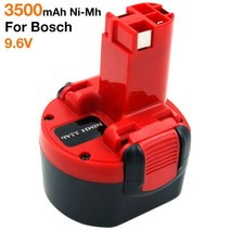 Ni-MH 교체 배터리 호환 보쉬 BAT048 BAT049 BAT100 BAT119 2607335272 2607335461 GSR 9.6VE-2 PSR960 23609 9.6V 3