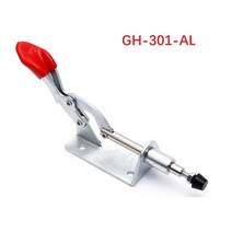조인트 클램프 2Pcs GH-301-AL 토글 클램프 푸시 풀 수평 퀵 릴리스 90kg 수직 안티 슬립 목공 어셈블리 용