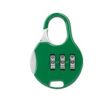 자물쇠 미니 다이얼 숫자 수하물 잠금 코드 번호 암호 조합 안전 여행 보안 장치, [09] 02 green