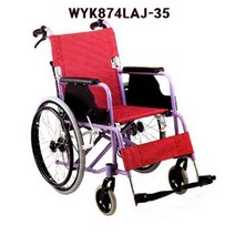 탄탄 휠체어 WYK874LAJ-35 소아용 등받이접이식 경량, 처피 1, 처피 본상품선택