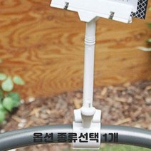 집개 투명 쇼클립 종이스탠드 명함홀더 메뉴판 고정도구 스프링줄 투명봉 전선줄 양쪽 집게 가격표 알림판 명함꽂이 종류선택 1개, 흰색-소 엄지손 5개입