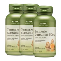 지앤씨 투메릭 커큐민 500mg 100캡슐 x3, 단품, 3개