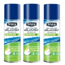 쉬크 쉐이브가드 센서티브 라임 폼, 60ml, 12개