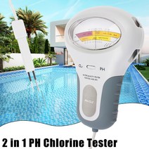토양수분측정기 Water Quality Testing Device CL2 Measuring For Swimming Pool SPA Chlorine Tester PH Meter 2