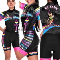 철인3종 사이클 경기 져지 트라이애슬론 Feminino 원숭이 MACAQUINHO 만화 CURTA Nome personalizado 트라이 애슬론 정장 저지 Skinsuit Ju