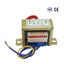 AC 9V 12V 15V 18V 24V 출력 전압 40W EI 구리 코어 입력 220V 50Hz ~ 60Hz 단일/이중 전압 구리 EI66 전원 변압기|Transformers|, 220V Single V 2 line, 1개, AC24V