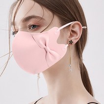 [아이스 리본마스크] 스포츠마스크, 핑크